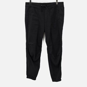 Standard James Perse Cotton & Modal Jogger Pants in Black - Size Medium (2)